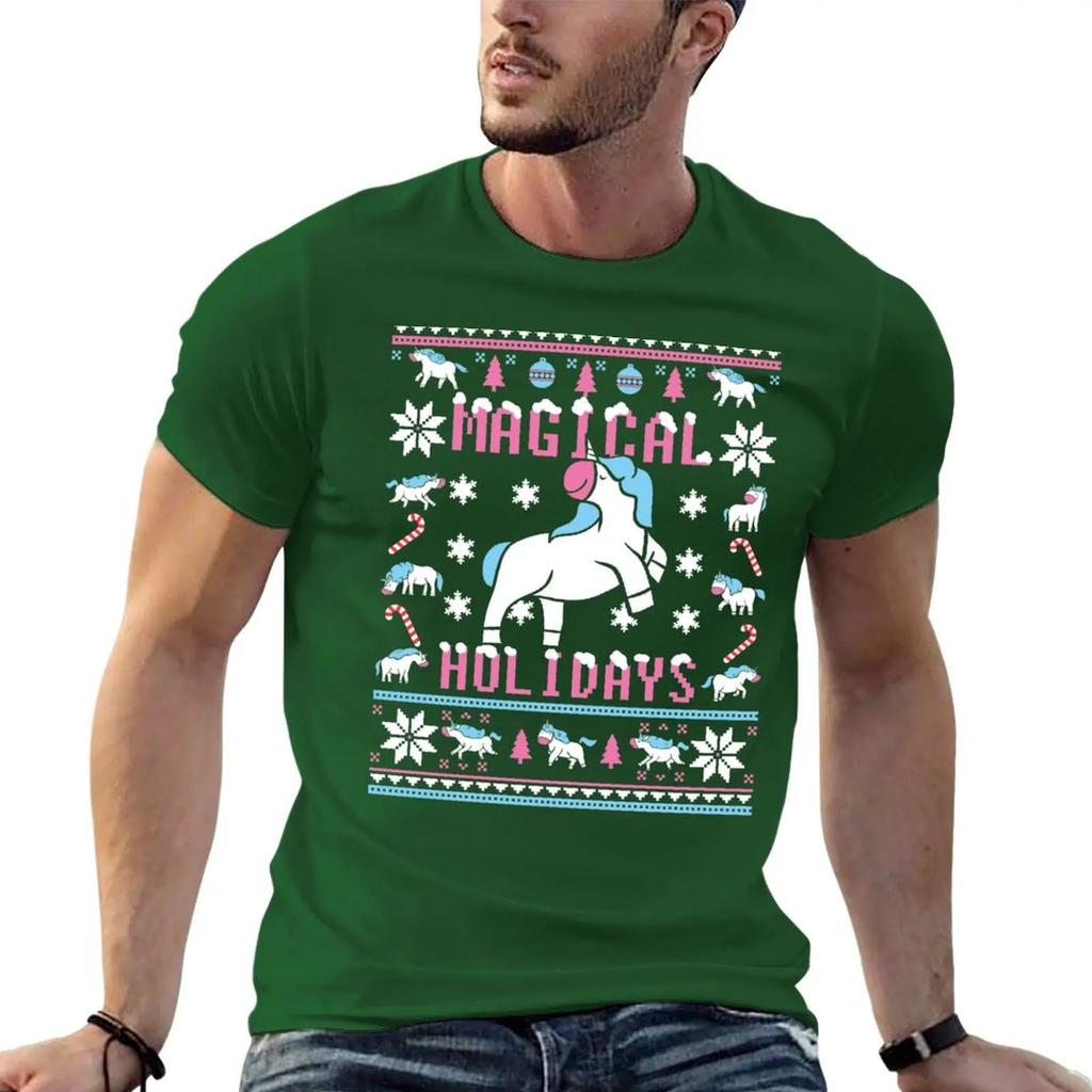 Funny Unicorn Lover Ugly Christmas Sweater T-Shirt animal print shirt for boys sweat shirt clothes