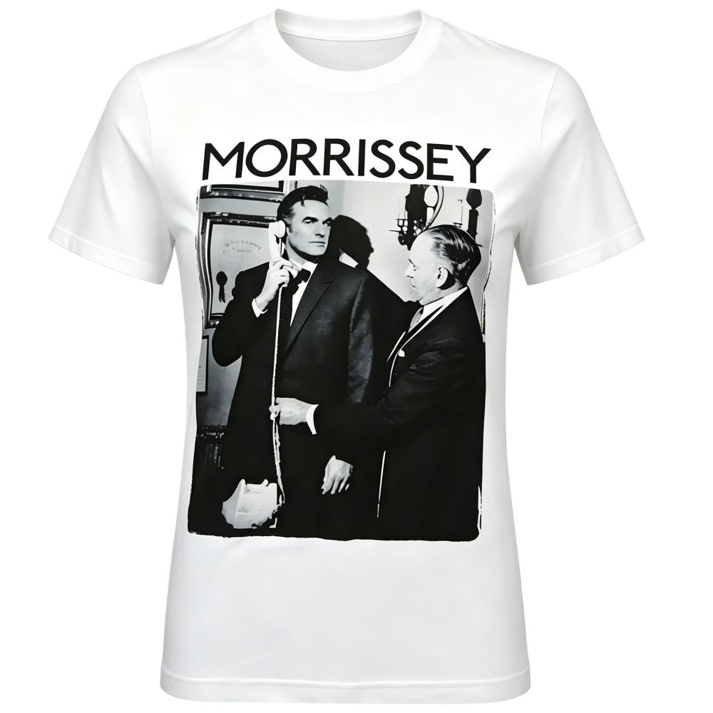 Morrissey Vintage Photo Print Music T-Shirt