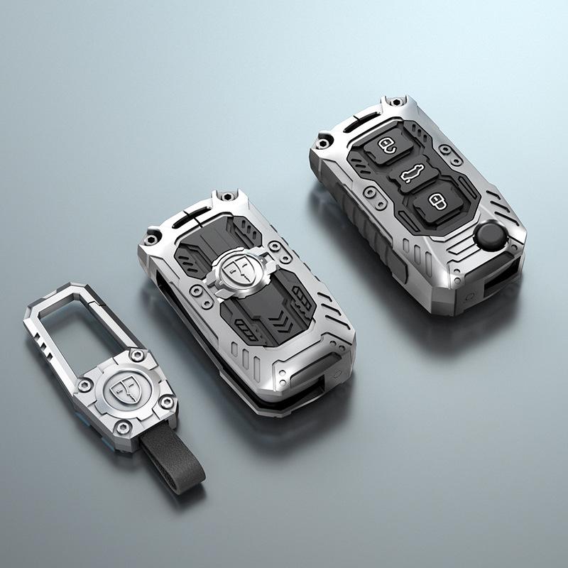 Car Key Case for Volkswagen Sagitar, Passat, and Lavida - Protective Shell and Buckle