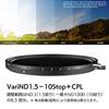 Variable ND Filter PL Filter 72mm HD EVO CPL Filter Magnetic and to 10 Stops of Light Lens Cap EVND72 H&Y ND3-1000 + Kit, Screw-in Compatible, 1.5