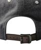 YALE Wool Leather Strap Cap_Grey