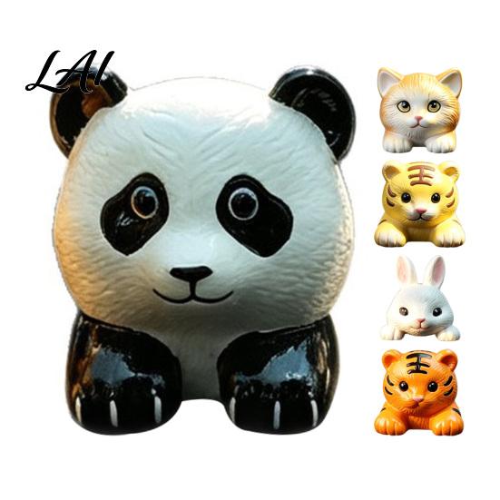 Essential Oil Diffuser for Car Cute Vent Clip Lying Cat/Tiger/Panda/Rabbit Air Freshener Holder SUV Clip Truck Interior Dashboard Decor with