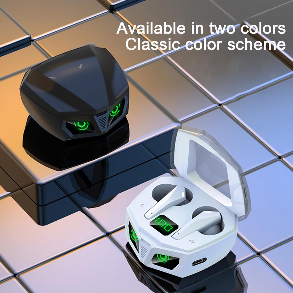 Bluetooth Headphones Ear Buds With LED Power Display Charging Case Earphones In-Ear Earbud With Microphone For Phone & Computer