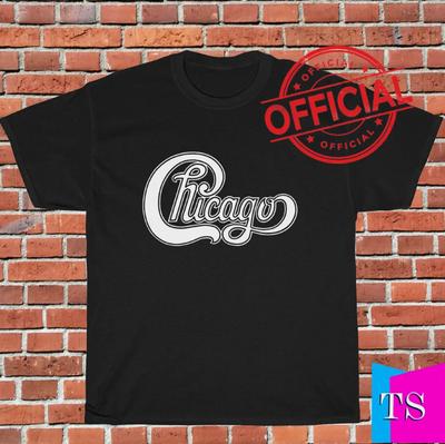 New T-Shirt Chicago Pop Rock Band Black All Size Unisex T-Shirt