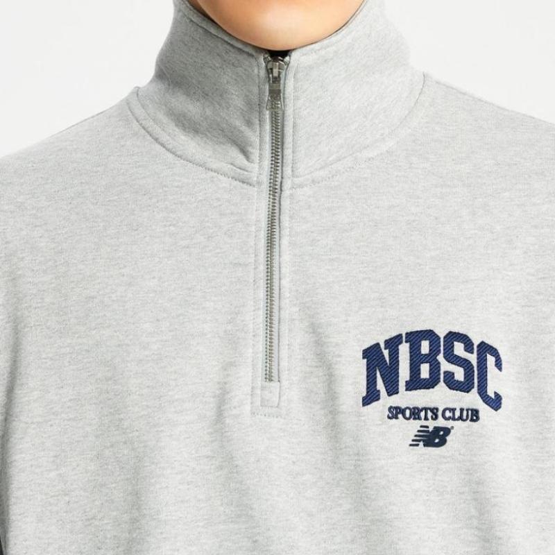 New Balance Spring Season Nbsc Half Zip Up Sweatshirt Nbncd31823