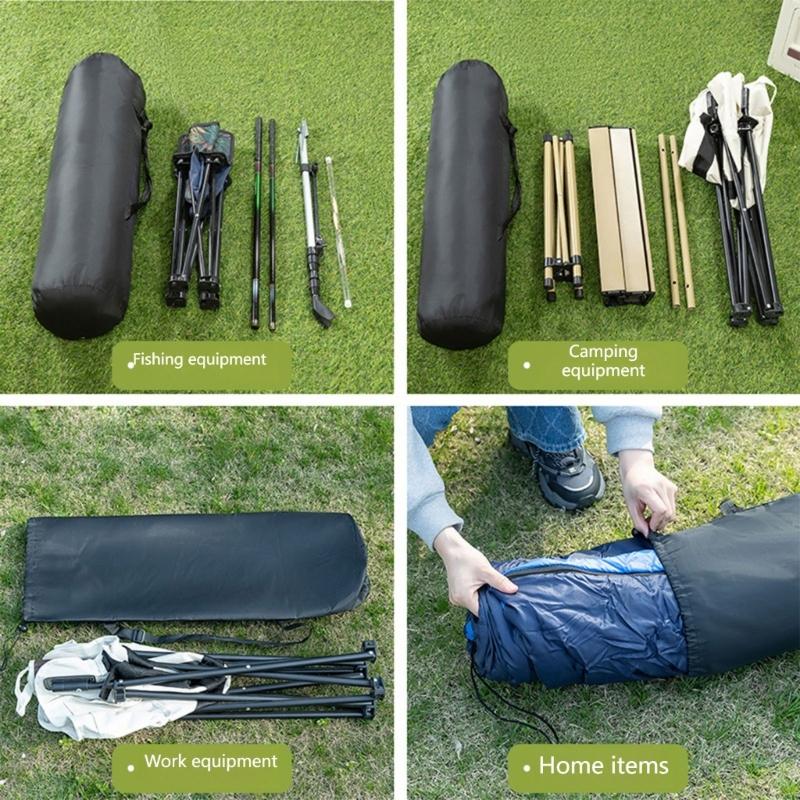 Compacts 420D Nylon Storage Bag Camping Accessory Organizers Pouches For Folding Camping Chair Waterproof Design