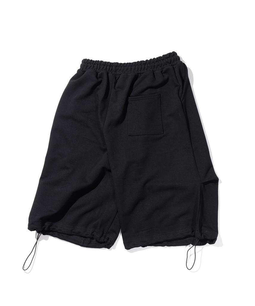 MASSNOUN Octave Bermuda Balloon Shorts Msisp001-Bk