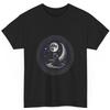 Moon Gazer Design T Shirt Unisex Heavy Cotton Tee