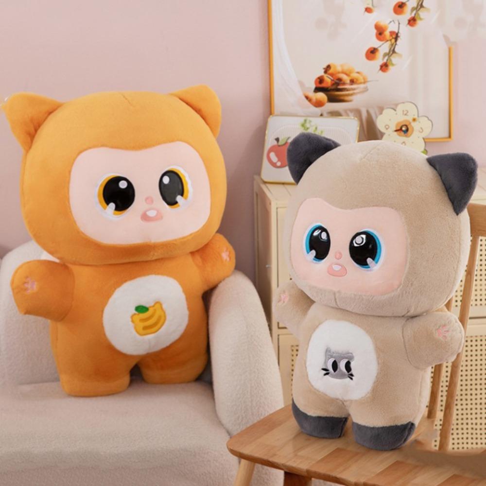 

Meow Little Cat Plush Doll Fish Cat Stuffed Toy Decoration Cat Plush Toy Children 35cm-style 1