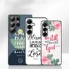 Bible Verse Faith Christian Jehovah God Phone Case for Apple iPhone 16 15 14 Plus 13 12 Mini 17 Pro Max + 16E Air 16+ ProMax