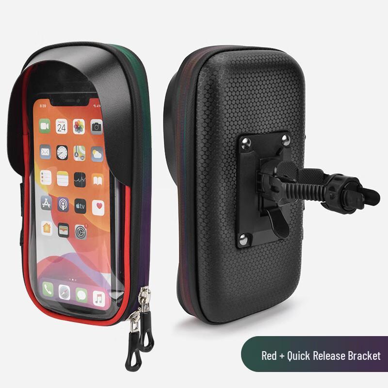 

Quick-Release Bike Touchscreen Phone Holder