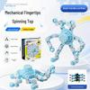 Deformable Luminous Gyro Toy for Kids - Educational Stress-Relief Mechanical Spinner