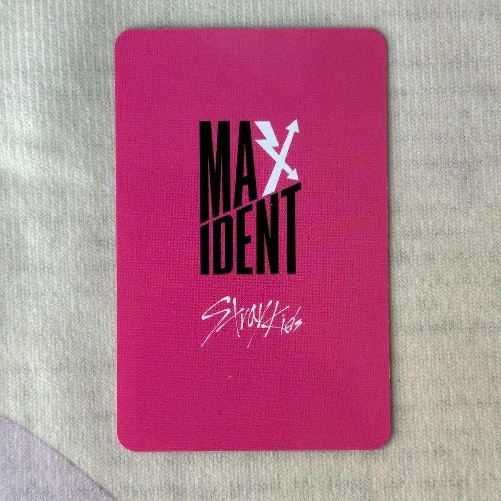 [USED] Stray Kids MAXIDENT Sanok Trading Card Ien Sukiz