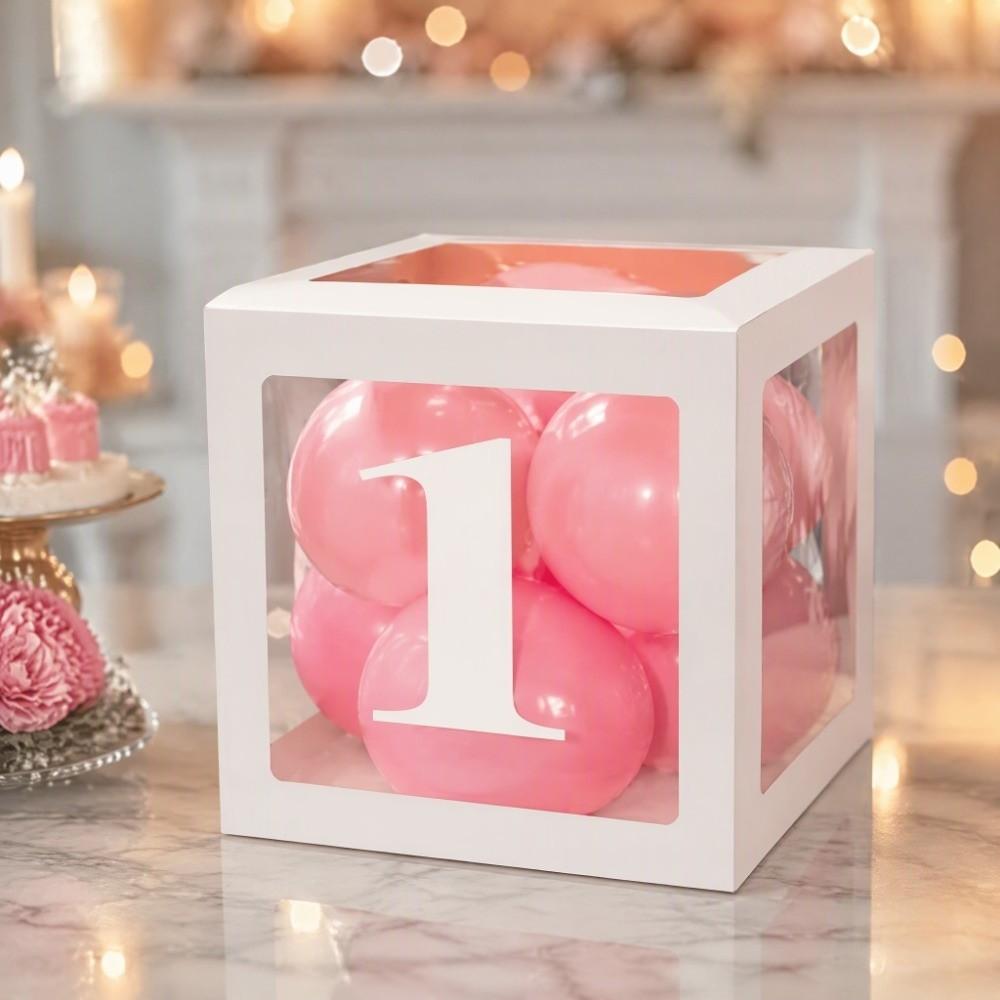 Transparent Balloon Box Clear Material Party Balloon Box Display Box Party Decorations