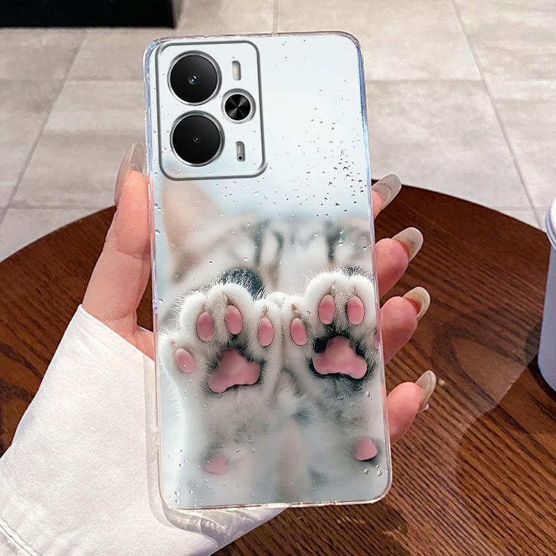 Hülle Für Realme 14 5G 14T 2025 Handyhülle Luxus Drache Niedlich Cool Jungen Mädchen Weiche Abdeckung Realme14 Realme14T Transparente Hüllen