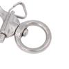 Swivel Eye Snap Shackle Quick Release Boat Chain Eye Shackle Bail Rigging Sailing Boat Marine Rotary Shackle 316 Stainless Steel