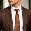 Men Tie Bright Color Multiple Pattern Design Dress Suit Tie Versatile Business Trip Neckwear Outfit Accessory