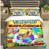 3D Cartoon Ben10 Duvet Cover with Pillow Cover Bedding Set  Single Double Twin Full Queen King Size Bed Set for Bedroom Decor