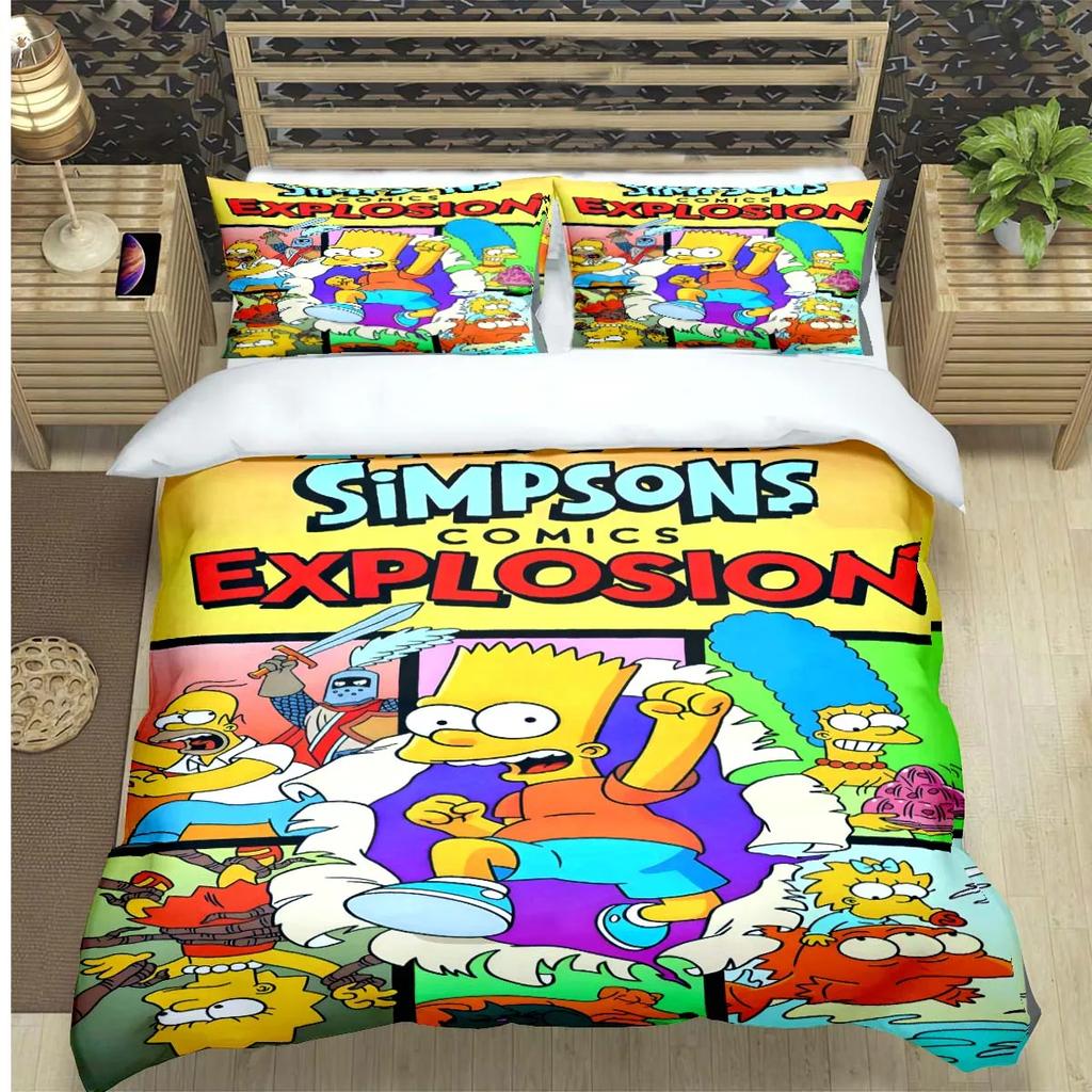 3D Cartoon Ben10 Duvet Cover with Pillow Cover Bedding Set  Single Double Twin Full Queen King Size Bed Set for Bedroom Decor