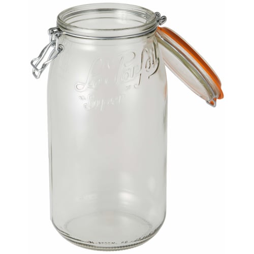 Le Parfait Glass Vocal Jar, 3L, Storage Container, 940006