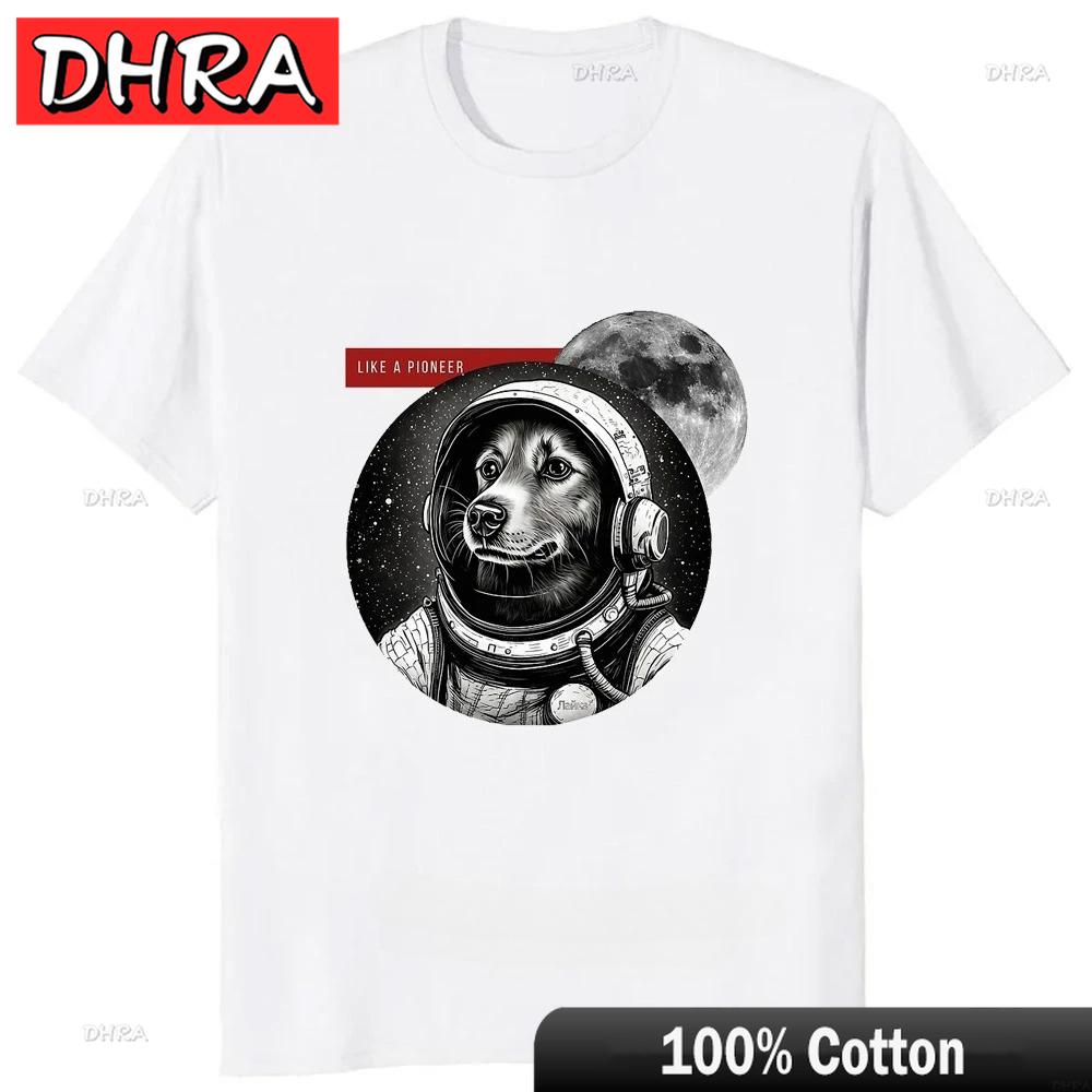 LAIKA BOSS CCCP Dog TShirt Soviet Russia USSR Space Unisexs T Shirt Harajuku Printed Clothing Vintage Tee Cool Cute Cotton Tops