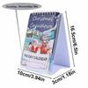 Creative Tear Off Countdown Calendar Santa Claus Christmas Countdown Calendar  Desk Ornament