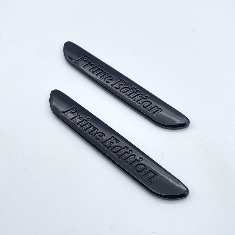 NIGHT EDITION Grand Edition Prime Edition Blade Top Emblém ABS na blatník auta Mercedes Benz Samolepka s bočním odznakem Lesklá černá