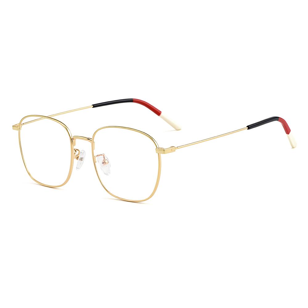 

Gmei Retro Titanium Alloy Glasses Frame For Women Myopia Prescription Spectacles Men Square Fashion Eyeglasses Frame M0681