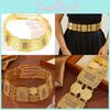 Women Waist Fashion Chain Hollow Geometric Alloy Construction And Stylish Look