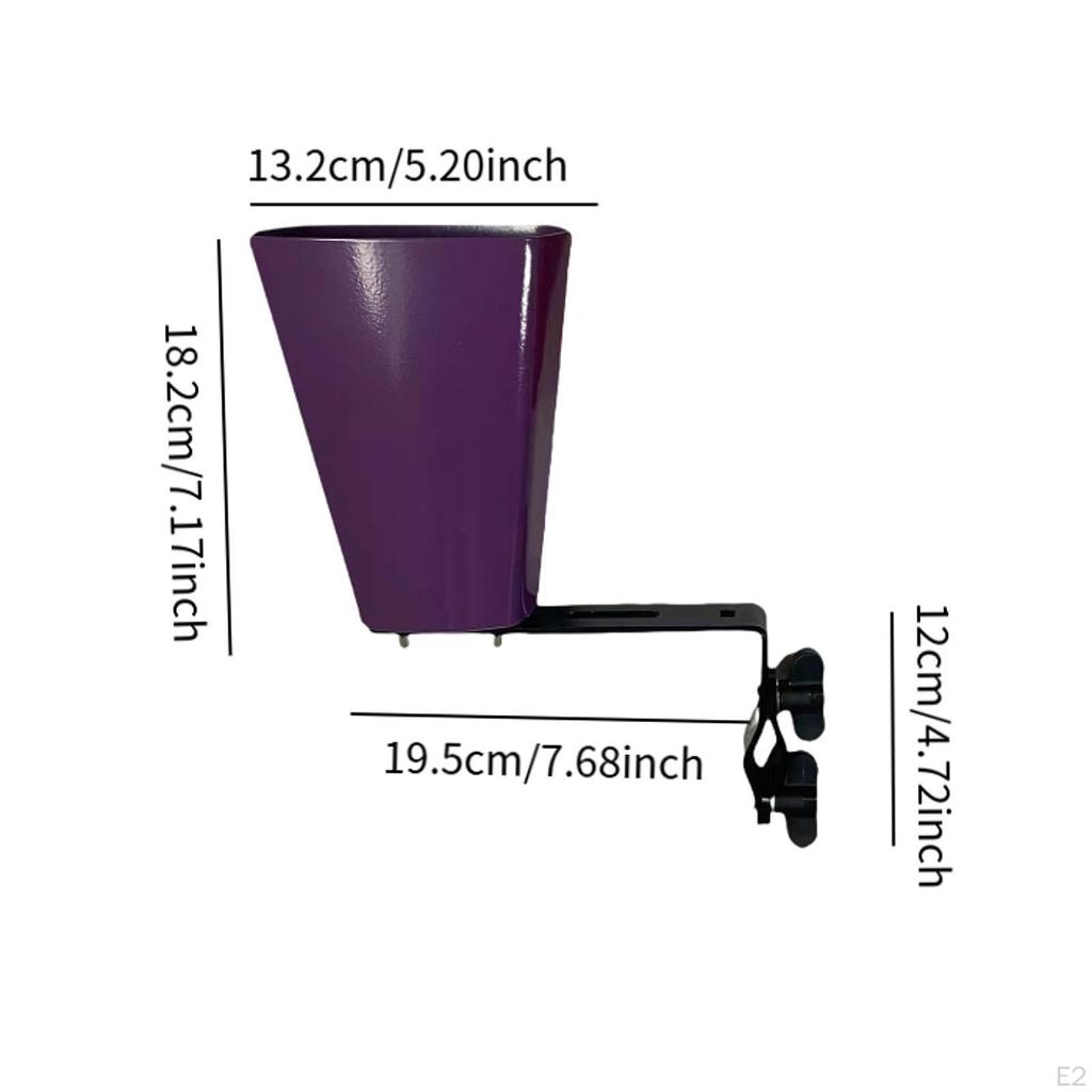 Krowi dzwonek z zaciskiem Akcesorium perkusyjne 7 cali Regulacja Twórca hałasu Uchwyt Ręka