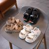 Summer Boy's Sandals Breathable Canvas Outdoor Sandals Nylon Strap Decos Baby Boy Casual Shoes Child Students Beach Shoes H04172