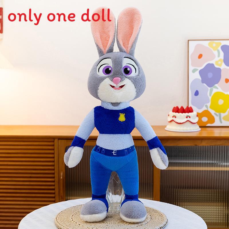 Zootopia Nick Judy Plush Toy Judy Fox Nick Cartoon Soft Stuffed Animal For Kids