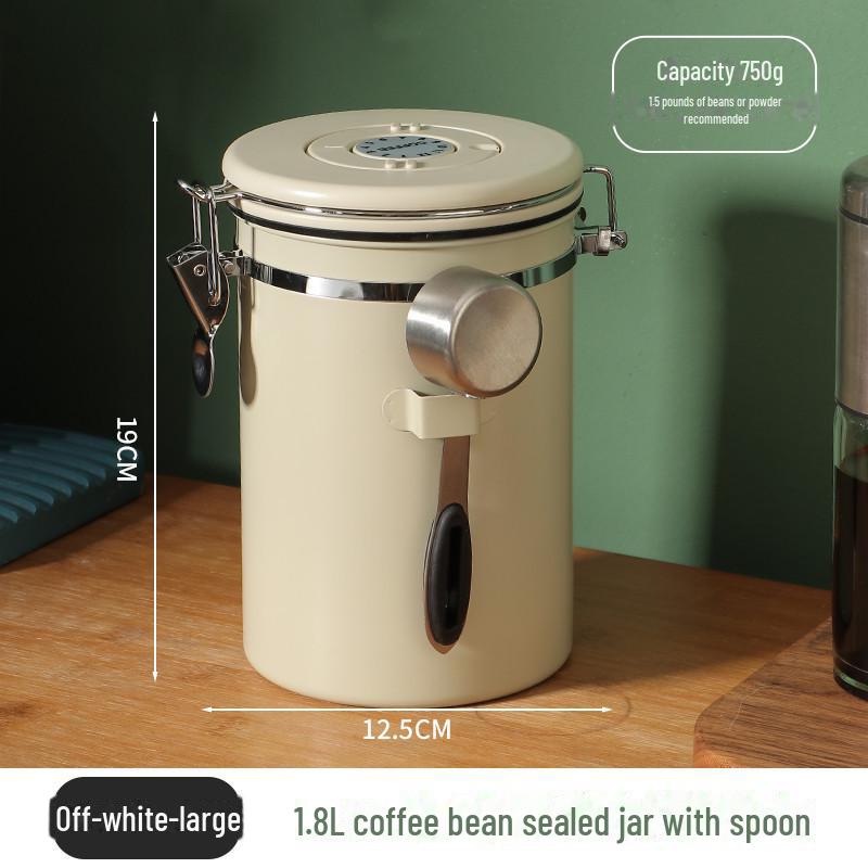 

Герметичный контейнер для хранения кофейных зерен и сухих продуктов из нержавеющей стали 304