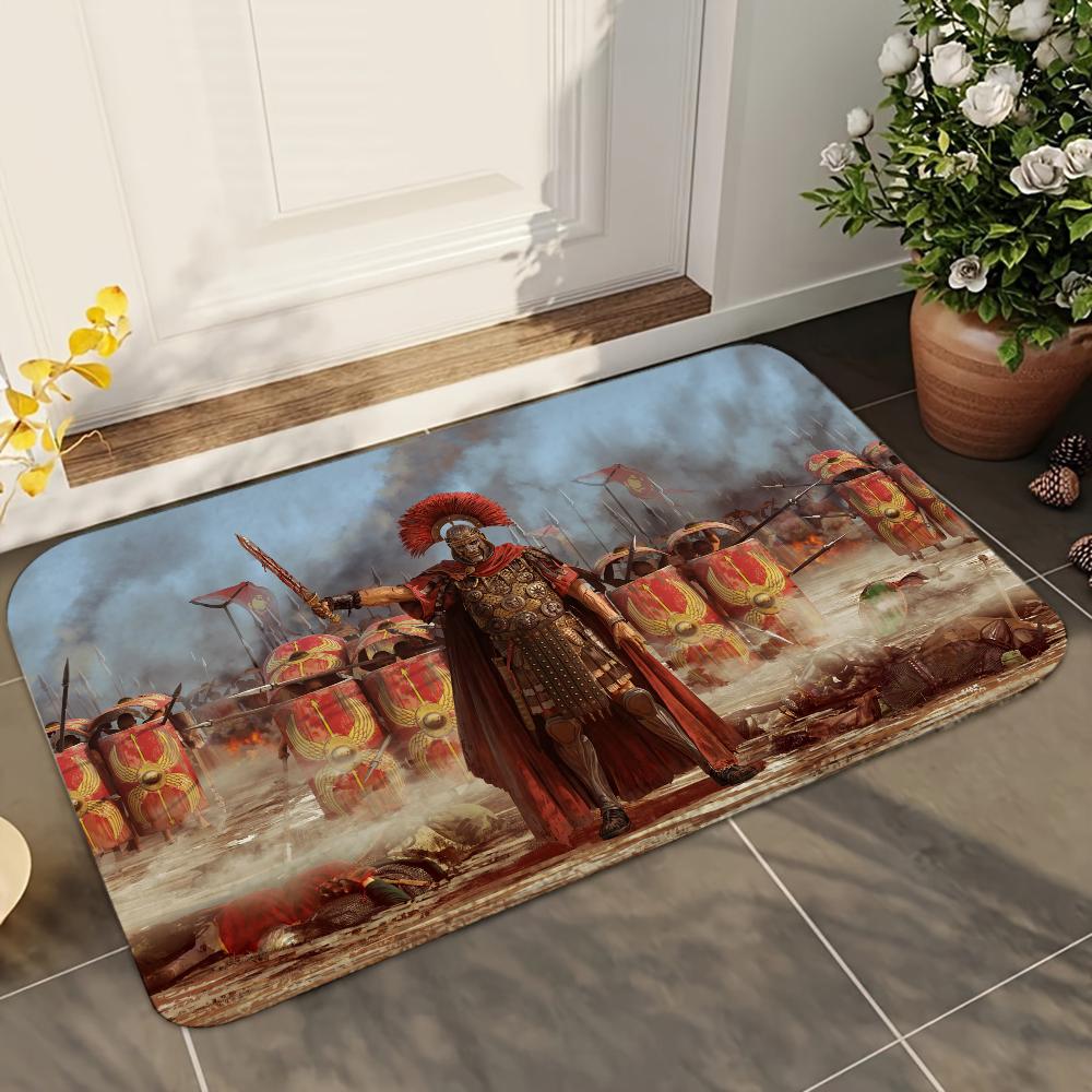 1 szt. SPQ Tarcza Standardowa Cesarstwa Rzymskiego Mata Łazienkowa Absorbująca Maty Antypoślizgowe Akcesoria do Wystroju Domu Dywany Maty Podłogowe do Kuchni Domowej