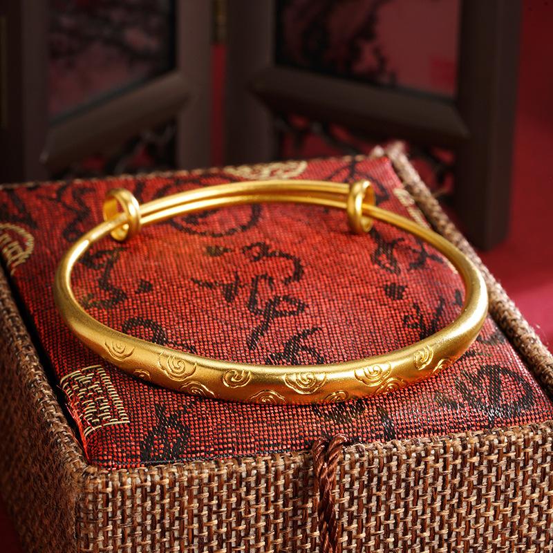 Style Ancient Chinese Style Xiangyun Push-pull Bracelet Women's Ethnic Style Jewelry Bracelet