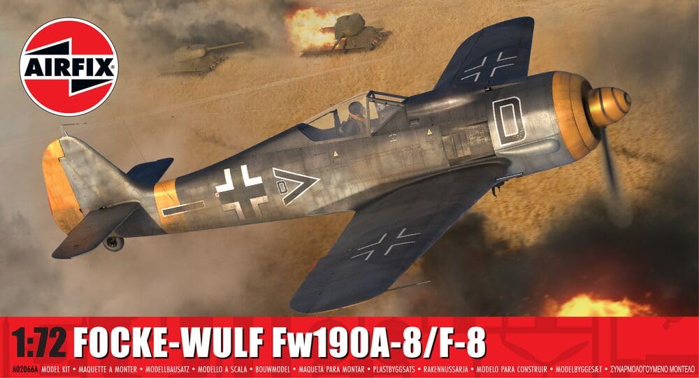 

Airfix Пластиковая модель 1/72 Focke-Wulf Fw190A-8/F-8 X-2066A (Самолет)