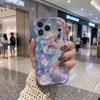 Fantasy Floral Spirit Fox Phone Case For iPhone 16 15 14 Pro Max 13 12 11 Mini Wavy Edge Frame Cover