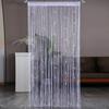 Beaded Curtain Door String Curtains for Doorway Tassels Beads Hanging Fringe Room Divider Window Hallway Entrance Wall Closet Bedroom Decor Crystal