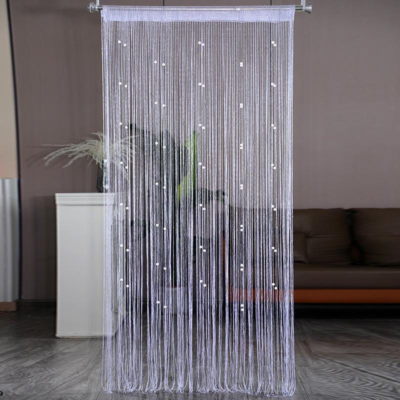 Beaded Curtain Door String Curtains for Doorway Tassels Beads Hanging Fringe Hippie Room Divider Window Hallway Entrance Wall Closet
