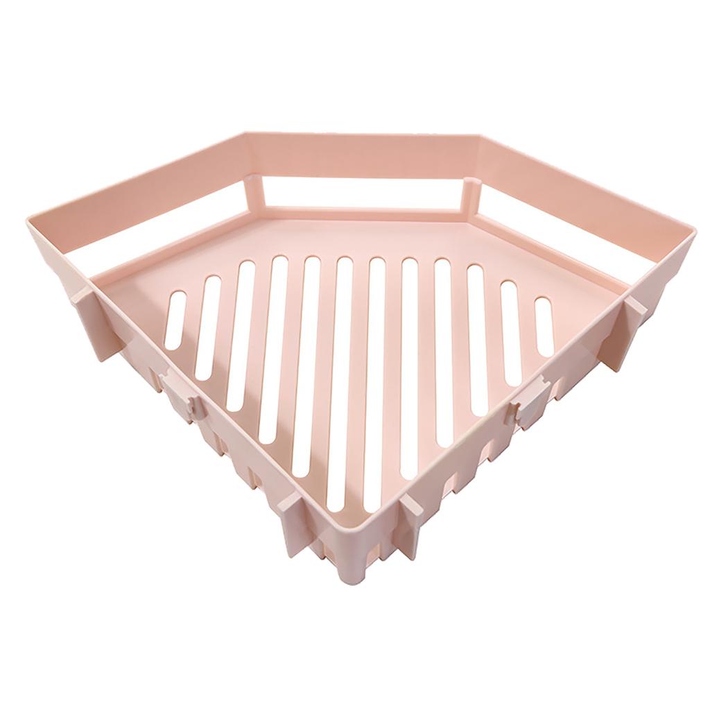 Corner Shower Caddy Triangular Wall Mounted Space Saving Corner Storage Shelf Organizer