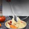 Wutuo Thickened Stainless Steel Floral Food Tongs
