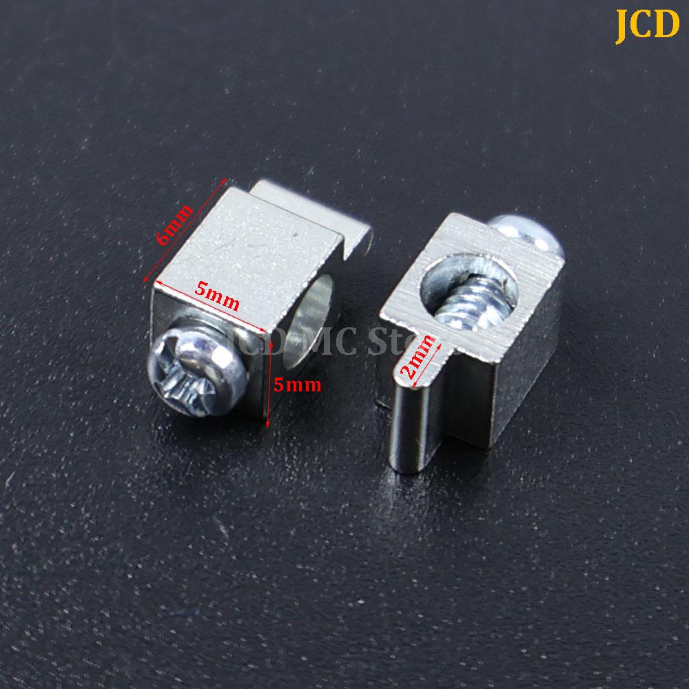 5-20PCS 15A 20A DC Terminals Through Hole High Current PCB Screw Copper Square Solder Board Drive Power Wire Terminal Connector