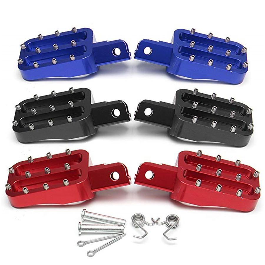 CNC Pit Bike Foot Pegs Rests Footpegs For MX CRF50 XR50 PW50 PW80 KLX110 TTR50