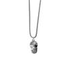 Men's Stainless Steel Hip-Hop Duckbill Cap Necklace with Rock Baseball Hat Pendant