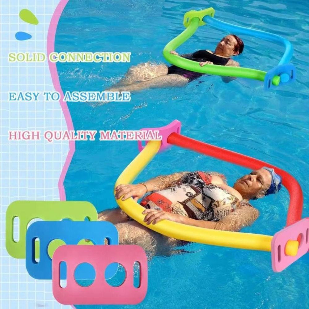 With 2 Cross Holes EVA Swimming Stick Water Fun Swim Noodle Accessories Swimming Chairs