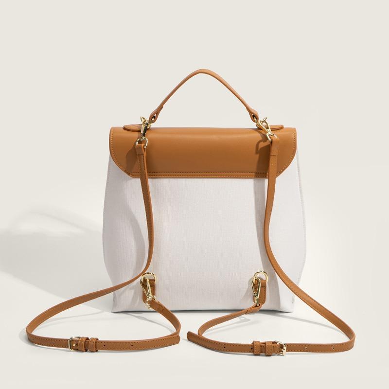 Нова жіноча сумка трендовий полотняний рюкзак універсальний колір matching сумка-тоут повсякденний рюкзак великої місткості для поїздок