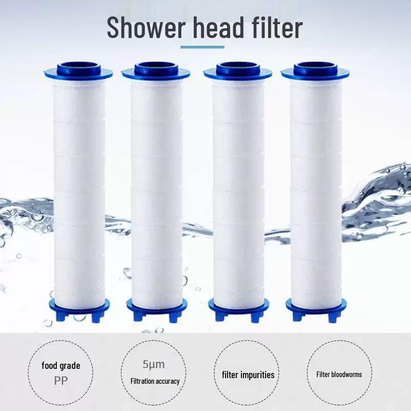 Shower Head Replacement Filter Core for Chlorine and Impurity Removal