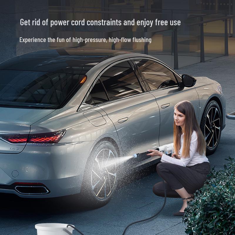 Xiao Si Przenośna Wysokociśnieniowa Bezprzewodowa Myjka Samochodowa i Domowa