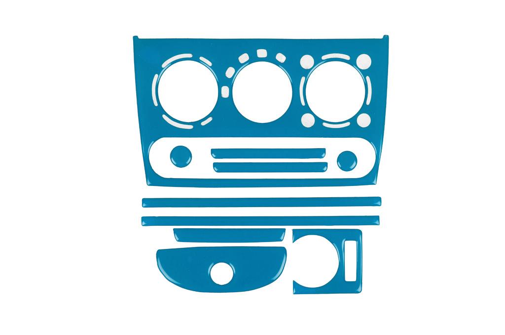 

Накладки на панель (синій колір) для Opel Tigra 1994–2001 рр.