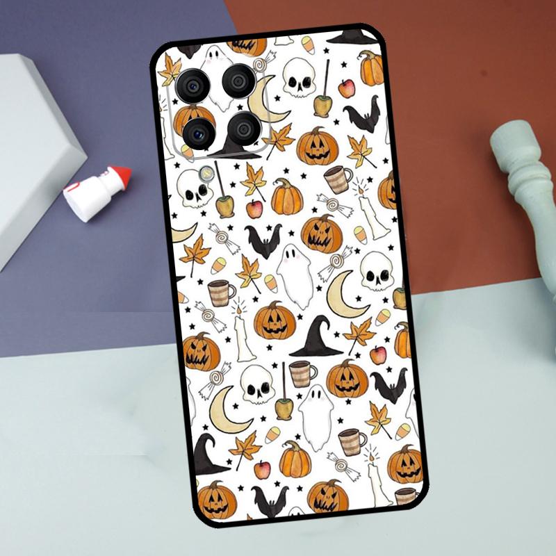 Halloween Pumpkin For Samsung Galaxy M15 M35 M55 M14 M34 M54 M13 M23 M33 M53 M31 M51 M20 M22 M52 M16 M06 Case